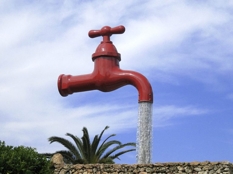 water faucet