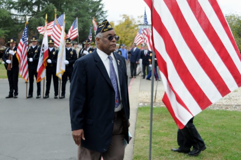Jerry Smith, Veterans Day. Photo credit: Luke Otterstad