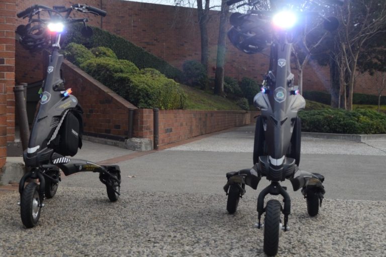 Citrus Heights police, Trikke patroller. Photo by Luke Otterstad