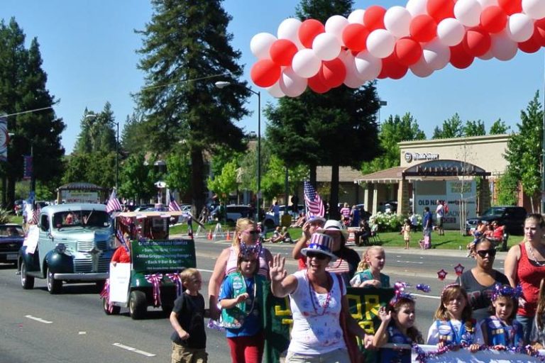 Citrus Heights, Red white and blue parade