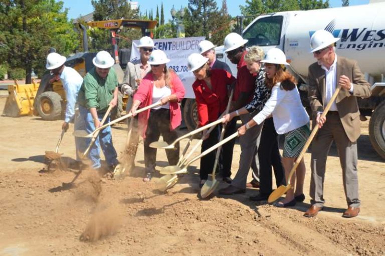 groundreaking ceremony on new citrus heights city hall