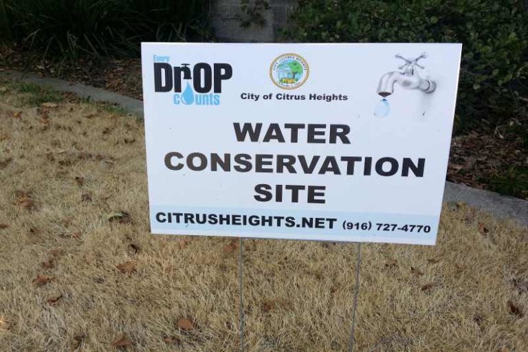 Drought, water conservation in Citrus Heights
