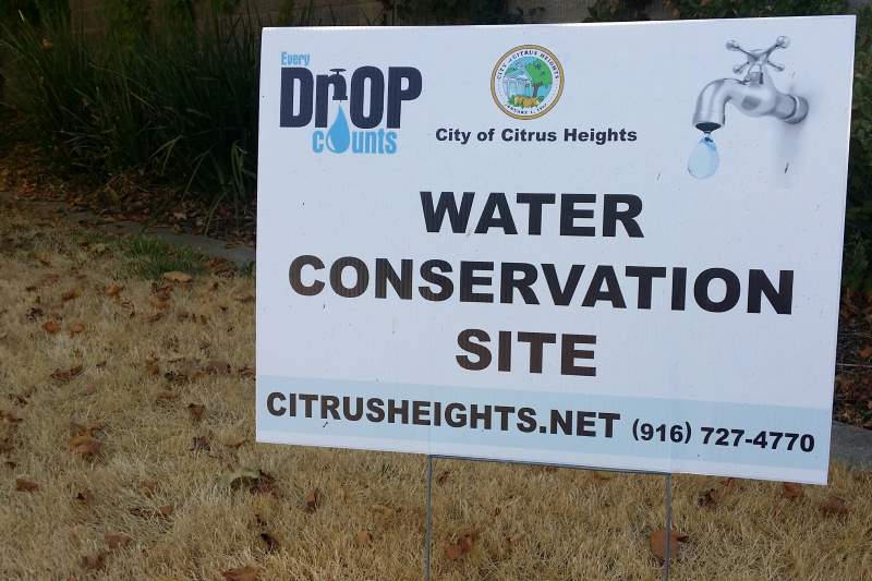 Citrus Heights water use, drought. Citrus Heights Sentinel