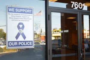 We support our police week, citrus heights effort