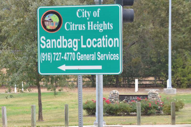 Sandbags, citrus heights