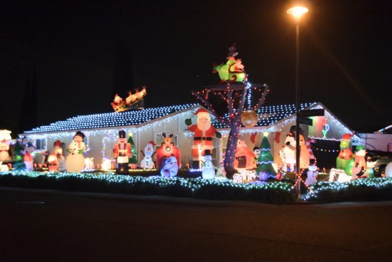Christmas lights, Citrus Heights