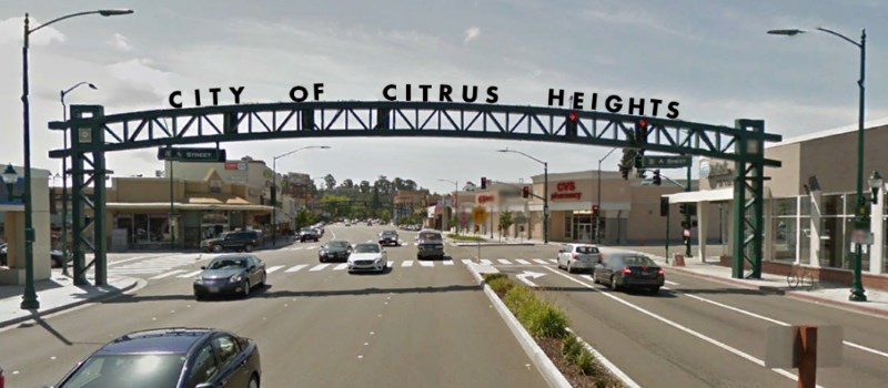 Citrus Heights, Auburn Blvd, gateway arch, archway