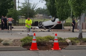 Citrus Heights police, crash, Sylvan