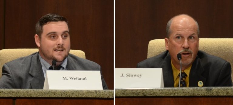 Jeff Slowey, Marcel Weiland, election, city council