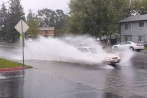 Roadway, rain, flooding