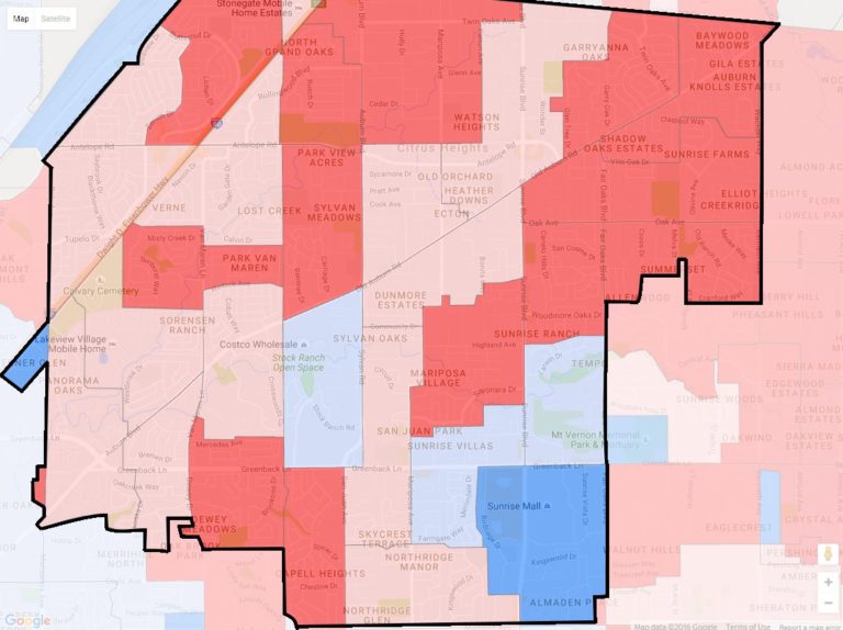How Citrus Heights voted