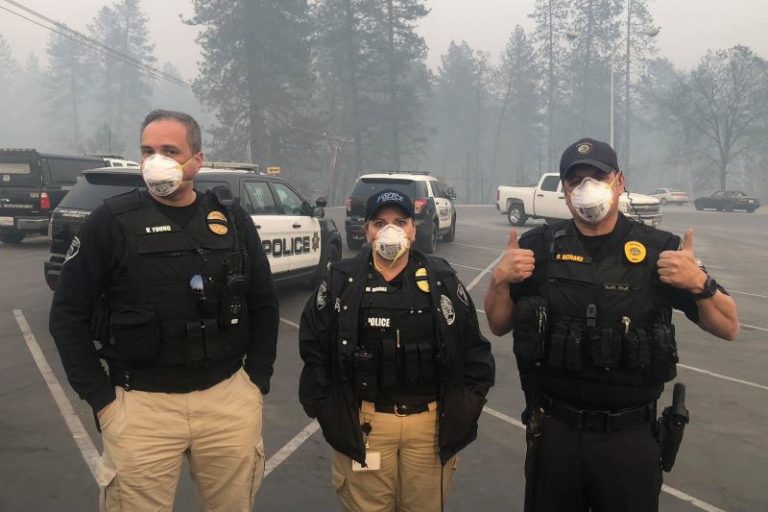 Citrus Heights police, camp fire