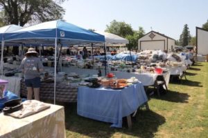 Citrus Heights Community Marching Band annual yard sale fundraiser, May, 2019.