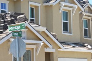 Homes located in the housing development at Antelope Road and Turner Court. // CH Sentinel