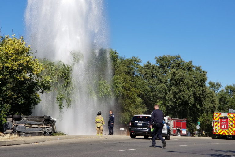 Collision, water