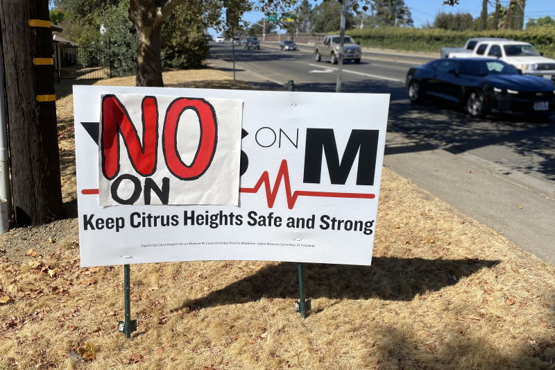 Measure M campaigns condemn sign vandalism as 'outrageous' and ...