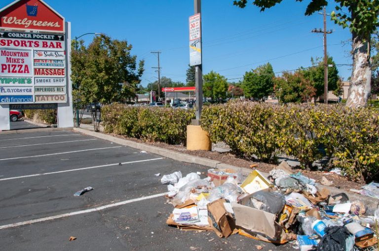 Walgreens trash,