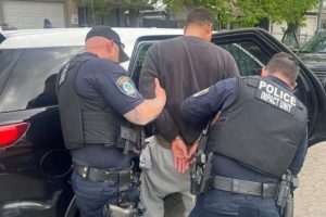 Arrest of armed robbery suspect by CHPD