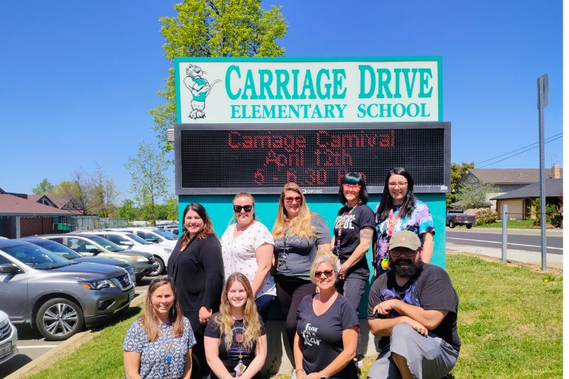 Carriage Drive special education staff