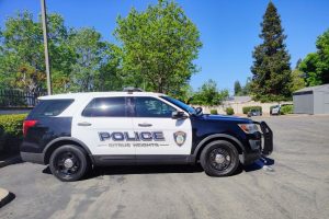 Citrus Heights Police Vehicle