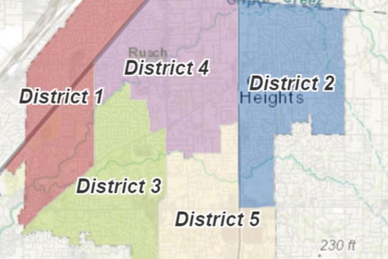 Citrus Heights District map
