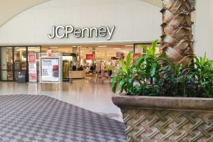 JC Penny interior entrance at the Sunrise Mall