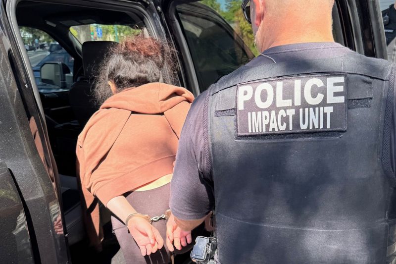 Luis Romero-Espinoza and Gabriela Valenzuela were taken into custody Aug. 5, 2025, by CHPD. // Citrus Heights Police Department