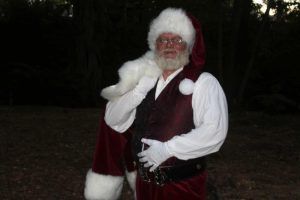 George Fray portraying Santa Claus