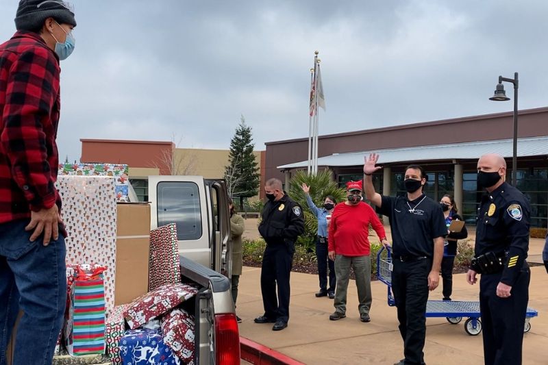 Operation Holiday Cheer is hosted by Citrus Heights Police Activities League each year to help provide toys and other gifts for families in need. // Citrus Heights PAL