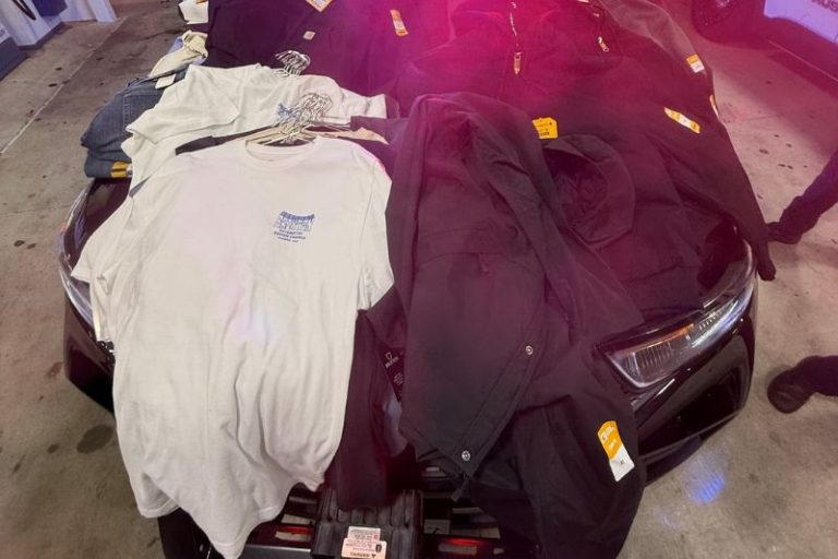 More than $2,000 in merchandise was stolen from and then recovered and returned to a local business Sunday. // Citrus Heights Police Dept.