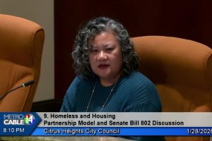 MariJane Lopez-Taff and the Citrus Heights City Council gathered to discuss SB 802 on Wednesday, Jan. 28, 2026.
