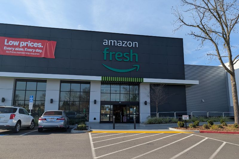 Amazon Fresh in Citrus Heights is expected to close in March, 2026. // SB Williams