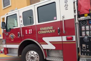 `Sac Metro Fire District Engine 27. // SB Williams