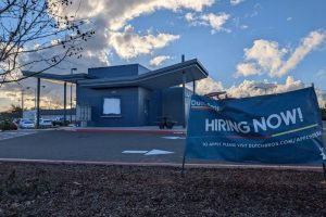 A new Dutch Bros coffee shop on the corner of Grand Oaks Blvd. and Auburn Blvd. is hiring prior to their opening for business. // Sb Williams