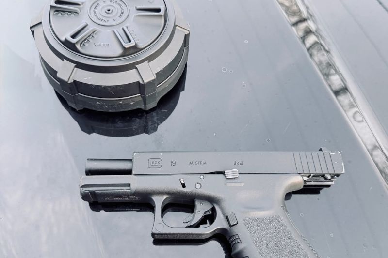 Replica firearm recovered by Citrus Heights Police Friday evening, Feb. 13, 2026. // Citrus Heights Police Dept.