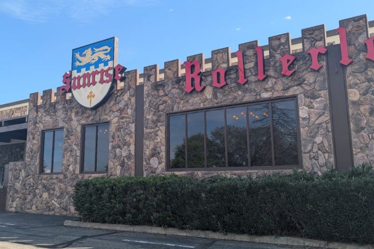 Sunrise Rollerland is located at 6001 Sunrise Vista Drive. // SB Williams