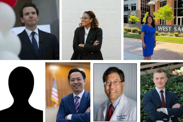 Several candidates are running for Congress District 6 in 2026. Kevin Kiley, Incumbent (top left) Lauren Babb Tomlinson, Democrat (second from top left), Martha Guerrero, Democrat (top right). Thien Ho, Democrat (second from bottom left). Richard Pan, Democrat (bottom, second from right), Tyler Vandenberg. Democrat (bottom left)