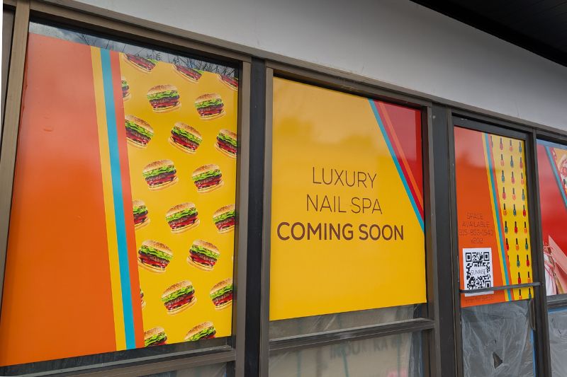 Luxury Nail Spa is coming to the Sunrise Village shopping center. // SB Williams