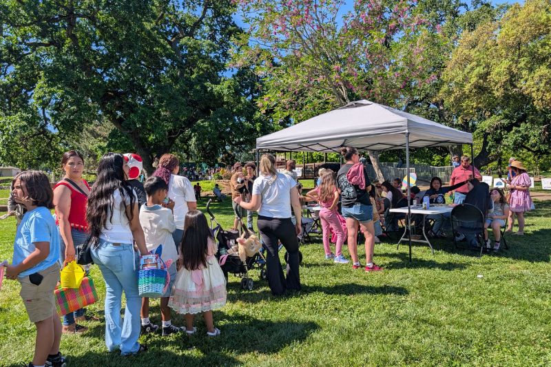 Kiwanis of Citrus Heights hosted their annual easter egg hunt at Rusch Park, Saturday, April 4, 2026. /// SB Williams