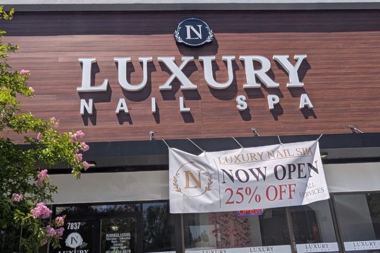 Luxury Nail Spa at 7837 Madison Ave. is now open. // SB Williams
