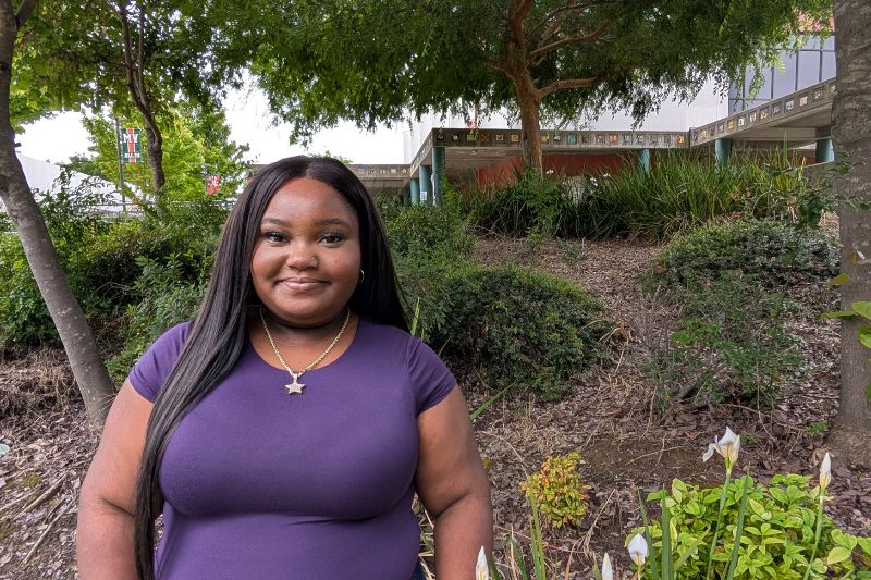 Nia Blunt, 18, a student at Mesa Verde High School, is being honored with a Spirit of San Juan Award on May 16. // SB Williams