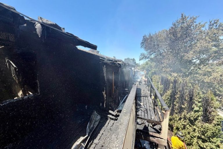 12 households were displaced and are raising funds to rebuild, after fire ripped through several townhomes at Antelope Hills Townhomes in Citrus Heights, June 21, 2026.