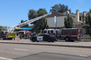 Fire impacted at least 8 apartment units at an apartment complex on Auburn Blvd. and Antelope Rd., Sunday, June 21. // SB Williams