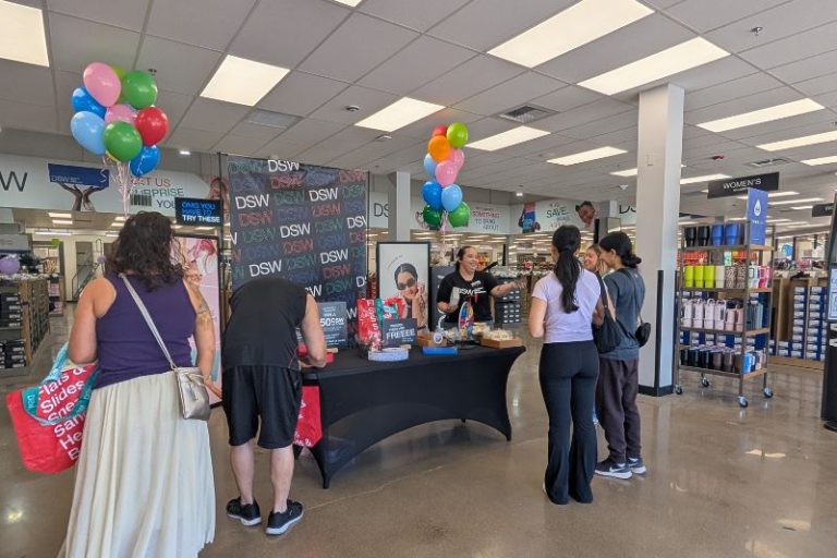 Designer Shoe Warehouse celebrated a grand opening in Citrus Heights on Saturday, June 27, 2026. // SB Williams