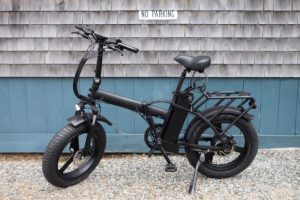 An electric bike. Stock photo.