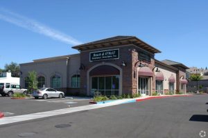 A complex with offices and medical buildings, with 7,600+ square feet, located on Greenback Lane, has been listed for sale. // Photo via LoopNet commercial real estate online