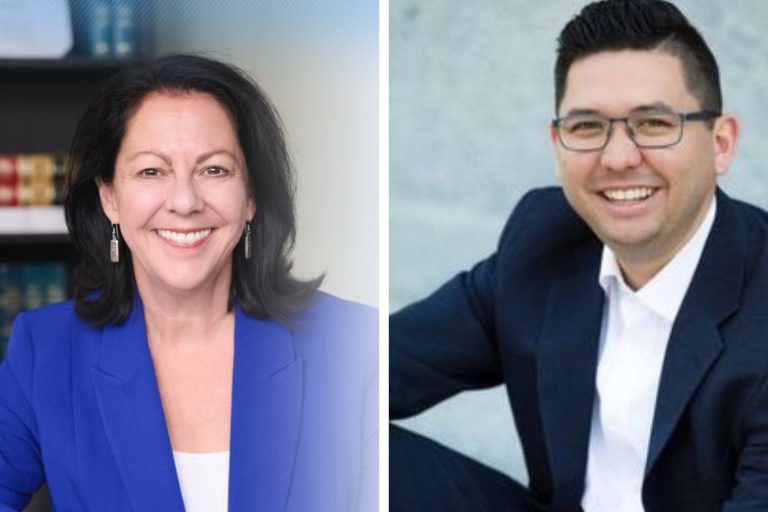 Candidates running for California State Assembly District 7 - 2026 Midterm Elections: Amy Slavensky (Left) Josh Hoover (right)