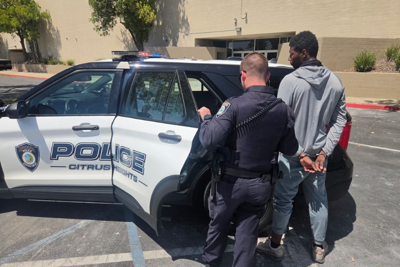 19-year-old Xenon Picou was arrested on Aug. 16 on suspicion of burglary, robbery and grand theft. // Citrus Heights Police Dept.