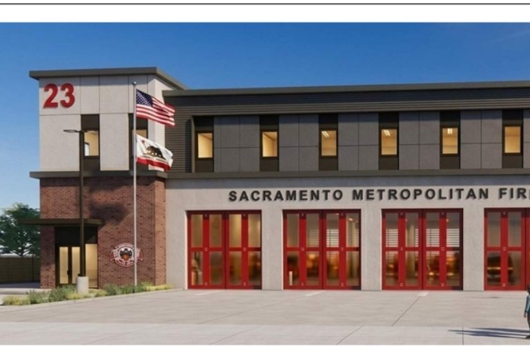 Metro Fire Station 23 located at 6421 Greenback Ln. could be getting a full remodel. // SB Williams