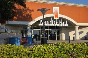 Exterior of Sunrise Mall, 2026. // SB Williams